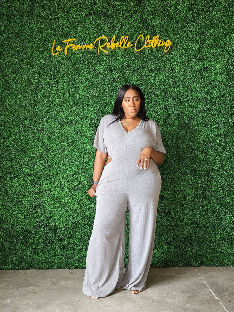 Trapeze Chill Jumpsuit – La Femme Rebelle Clothing