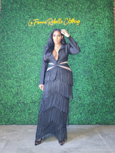 Load image into Gallery viewer, Josephine Fringe Blazer Maxi