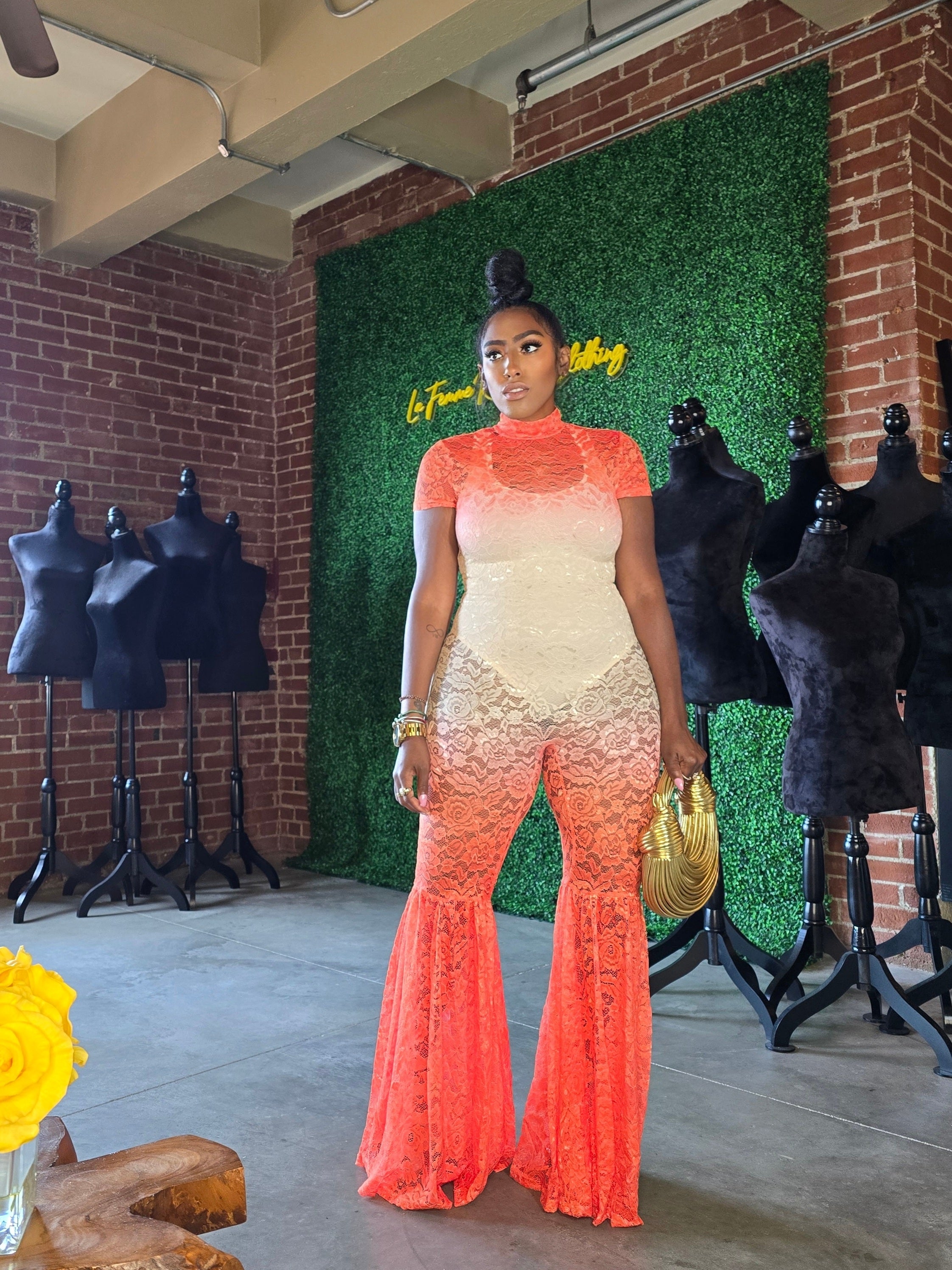 Dentelle Unicorn Jumpsuit – La Femme Rebelle Clothing