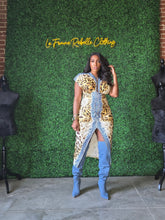 Load image into Gallery viewer, Abstract Dona Denim Frock