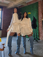 Load image into Gallery viewer, Demure Flirty Frills Dress Set
