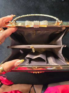 Morticia Rose Clutch