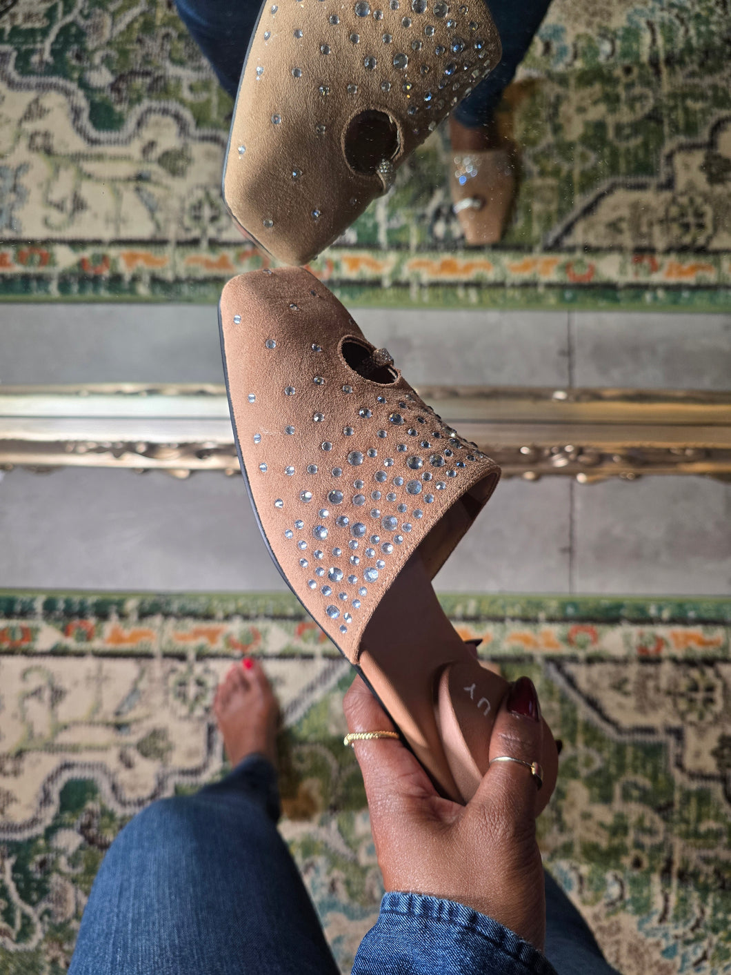 Luxe REBELLE Pierced Mule