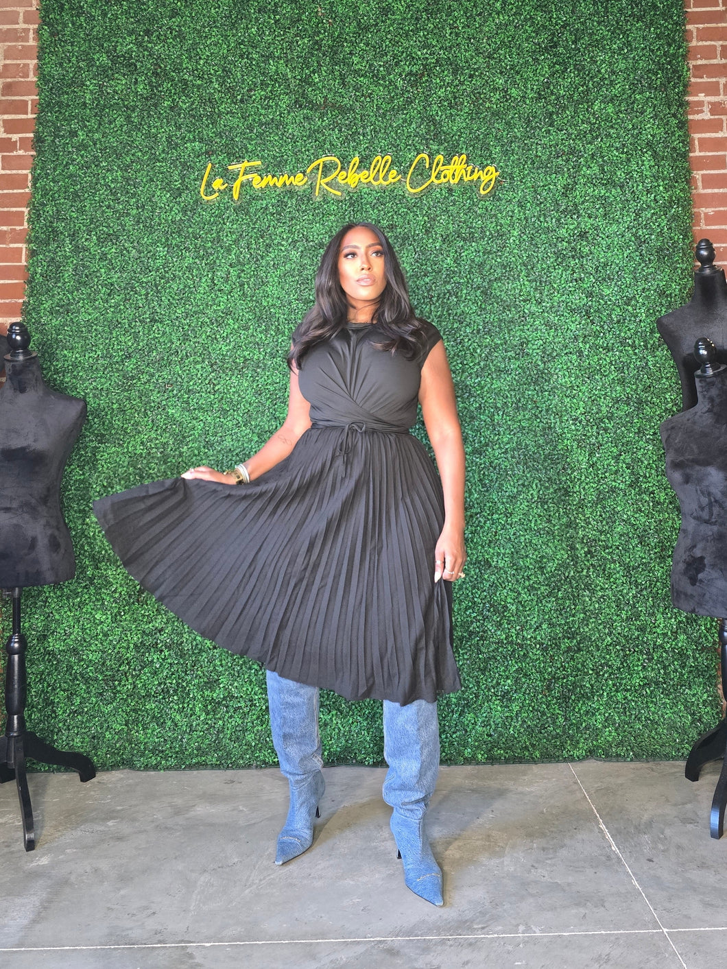 Josephine Accordion Skirt Set