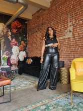 Load image into Gallery viewer, REBELLE Vegan Leather Trousers