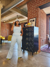 Load image into Gallery viewer, All Frills Denim Jumpsuit II
