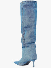 Load image into Gallery viewer, Parisian Denim Wang Boots