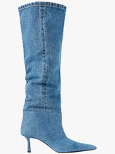 Load image into Gallery viewer, Parisian Denim Wang Boots