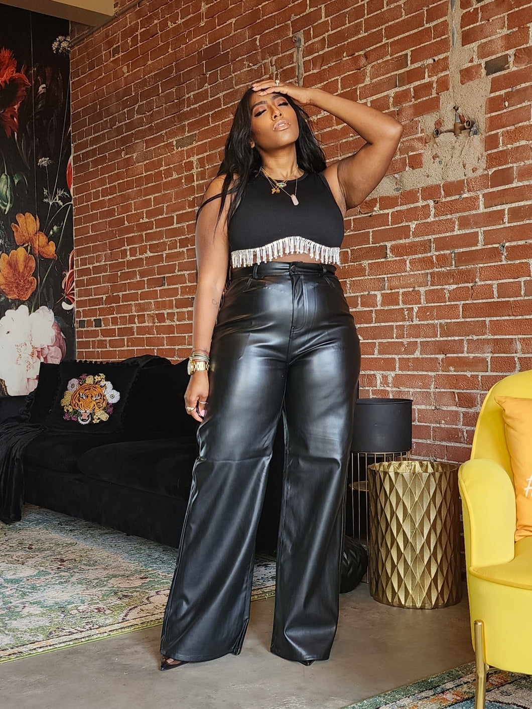 Princess Embellished Crop