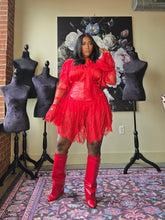 Load image into Gallery viewer, Funny Valentine Siren Dentelle Frock