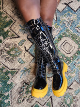 Load image into Gallery viewer, Patent REBELLE Combat Boot