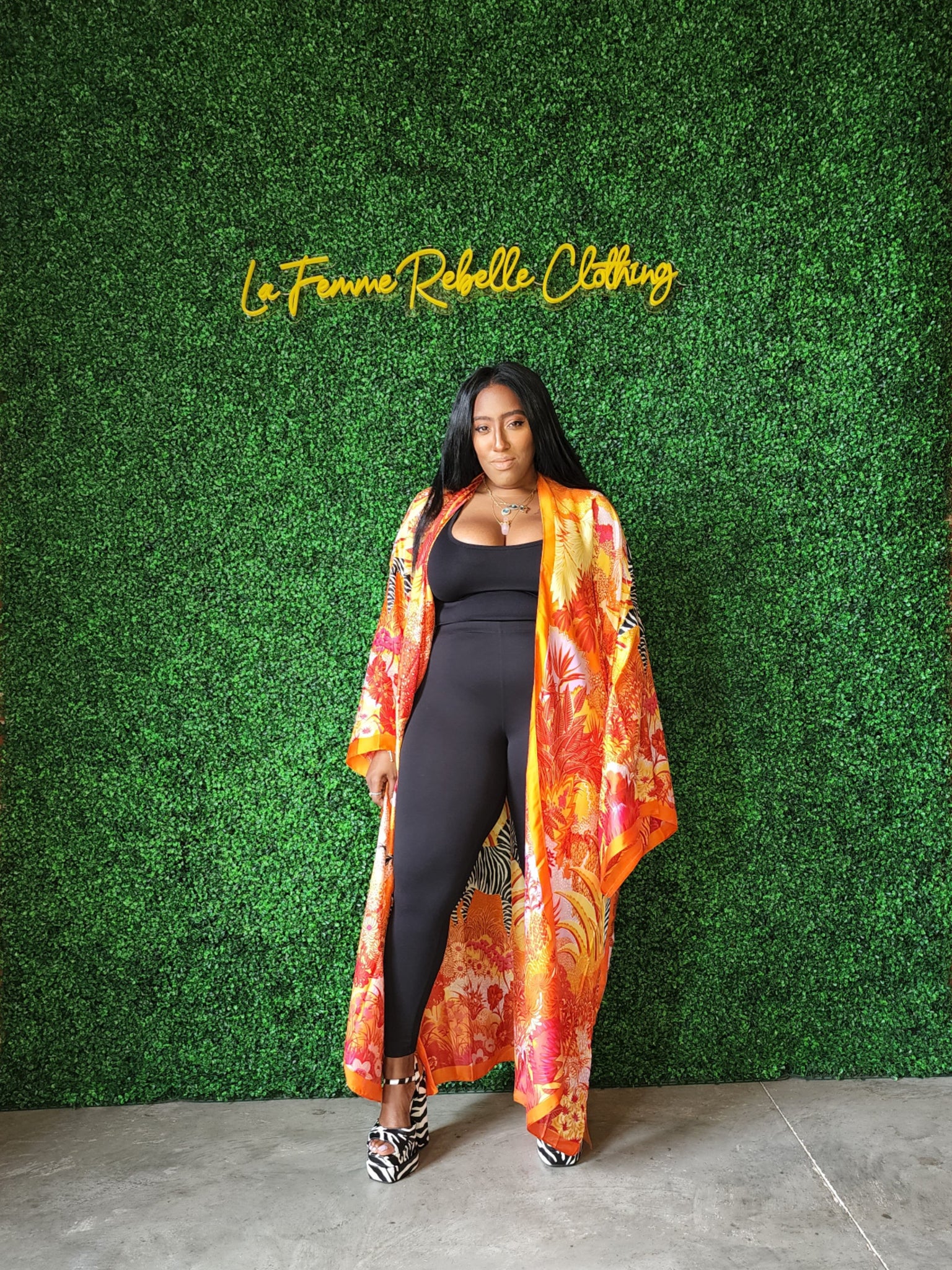 La Femme Tropical Kimono – La Clothing