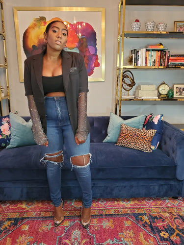 Corporate Mermaid Blazer