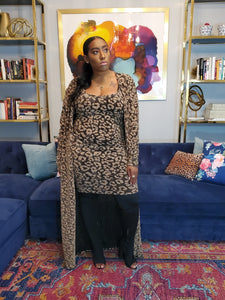 Luxe Leopard Shimmer Set (Curvy)