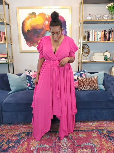 Papillon Pink Maxi