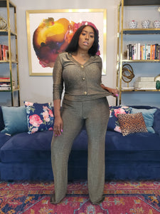 Luxe Shimmer Pant Set