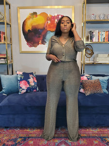 Luxe Shimmer Pant Set