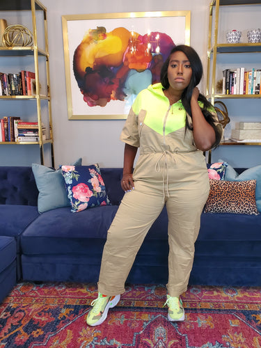 Neon Utilitaire Jumpsuit