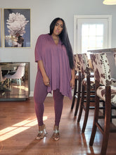 Load image into Gallery viewer, Eggplant Legging Set