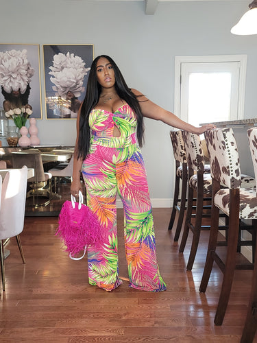 Neon Rainforest Jumpsuit