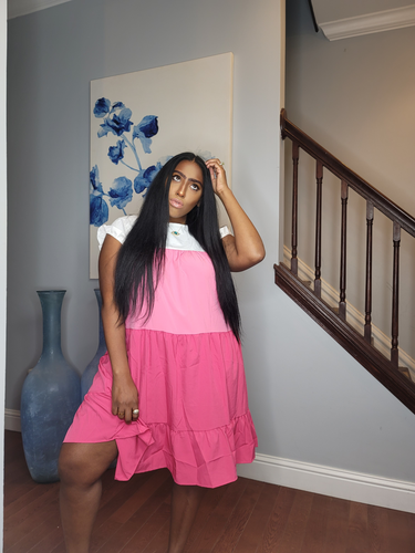 Le Étage Colorblock Frock
