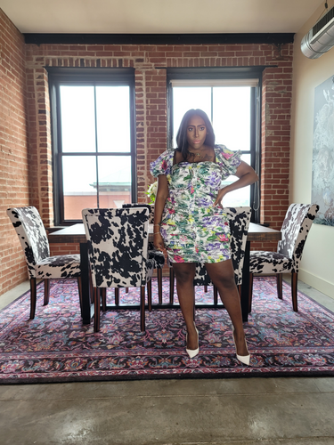 La Femme Jardinia Mini (Curvy)
