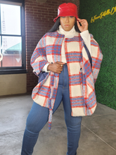 Load image into Gallery viewer, Rad Plaid Poncho