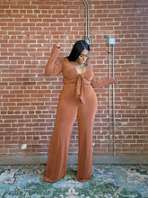 Load image into Gallery viewer, Riche Riche Nude Palazzo Set