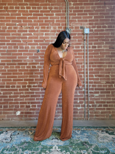 Load image into Gallery viewer, Riche Riche Nude Palazzo Set