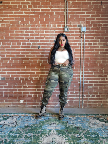 GI Jane Camo Joggers