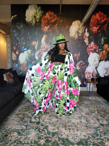 Tropical Polka Jardinia Set